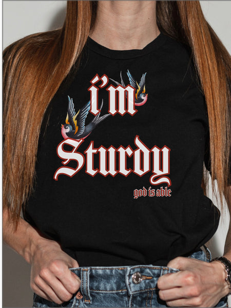 I’m Sturdy-God Is Able-Premium T Shirt-Unisex Affirmation